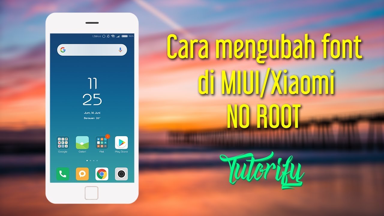 Cara Mengubah Font di MIUI/Xiaomi TANPA ROOT!