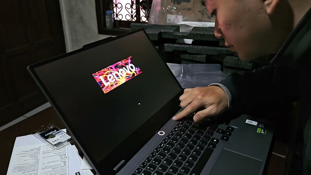 Baru Buka Dos !! Lenovo LOQ 15IAX9 RTX 3050 - Just unboxing and setup