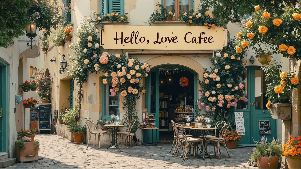 Peaceful Spring Coffee Jazz 🌷 Relaxing Café Jazz for Work, Study & Mindfulness