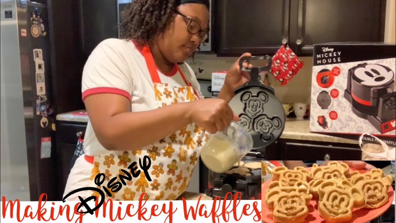 AMAZING Disney Mickey Waffle Maker | How to make waffles just like in the Disney parks