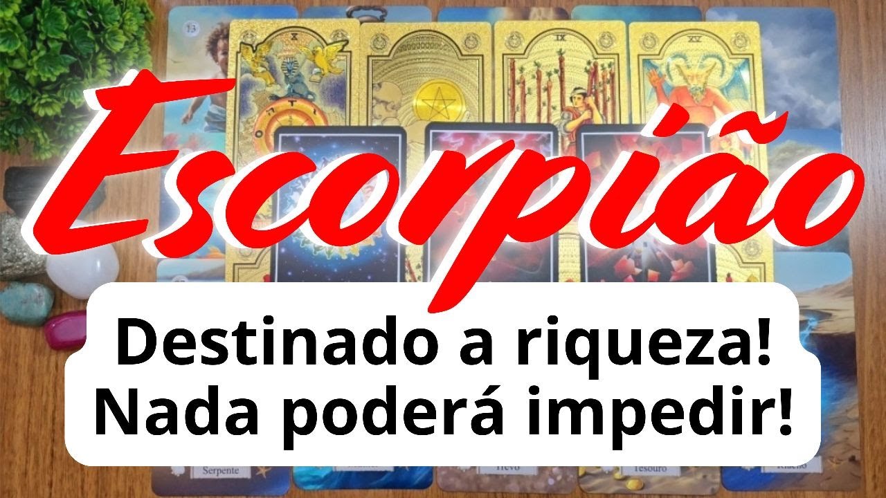 ESCORPIÃO 💜💛 VOCÊ VAI RECEBER UMA GRANDE OPORTUNIDADE! SEUS INIMIGOS TERÃO QUE TE APLAUDIR!