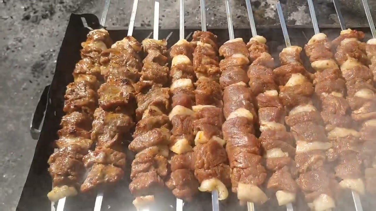 Mangalda Lokum gibi Dana Şiş Kebabı...