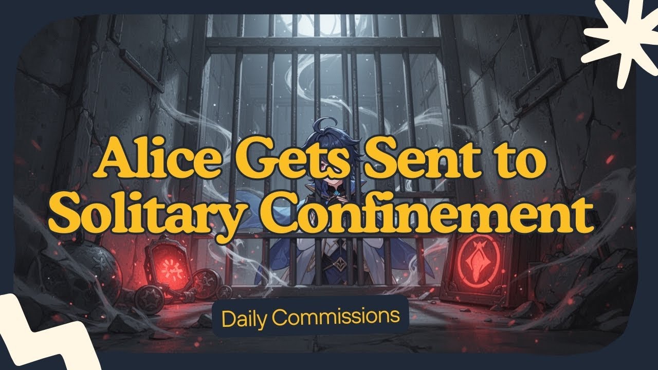 Alice Gets Sent to Solitary Confinement by Jean + Completing Today’s Commissions  - Genshin Gameplay