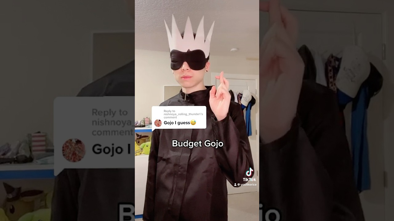 Budget Gojo Cosplay