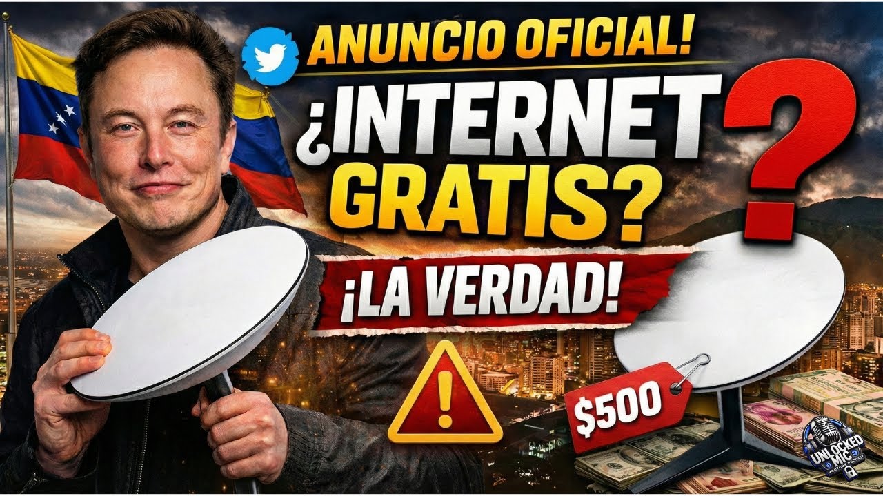 Starlink en Venezuela: lo anuncian GRATIS… pero hay un detalle CLAVE