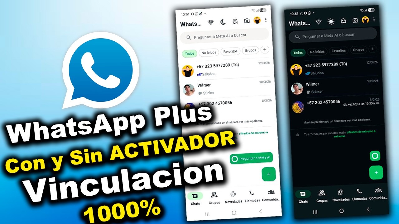WhatsApp Plus Ya Funciona... Nueva ACTUALIZACION + ACTIVADOR Pro!!