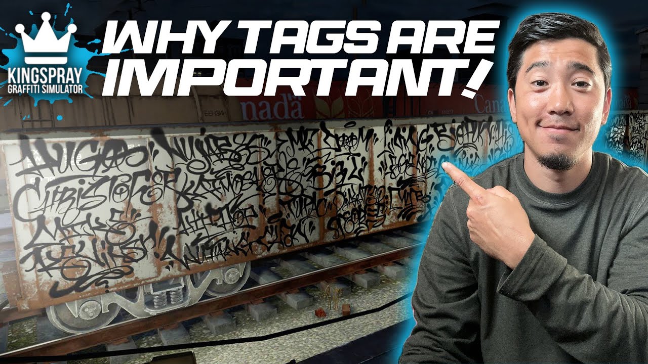 Why Graffiti Tags Are Important! Handstyle Compilation Tutorial Kingspray VR