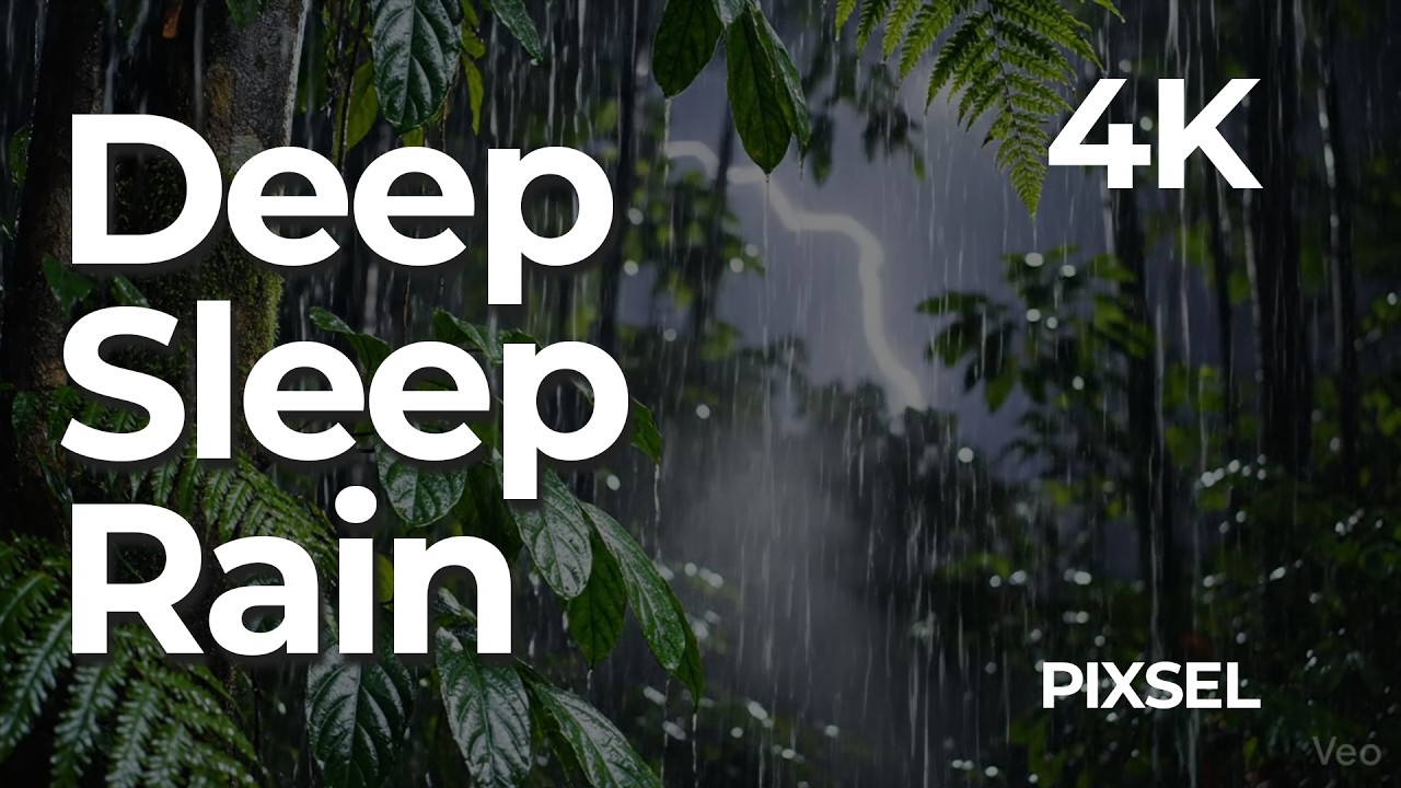Tropical Rain Sounds — Fall Asleep in Minutes