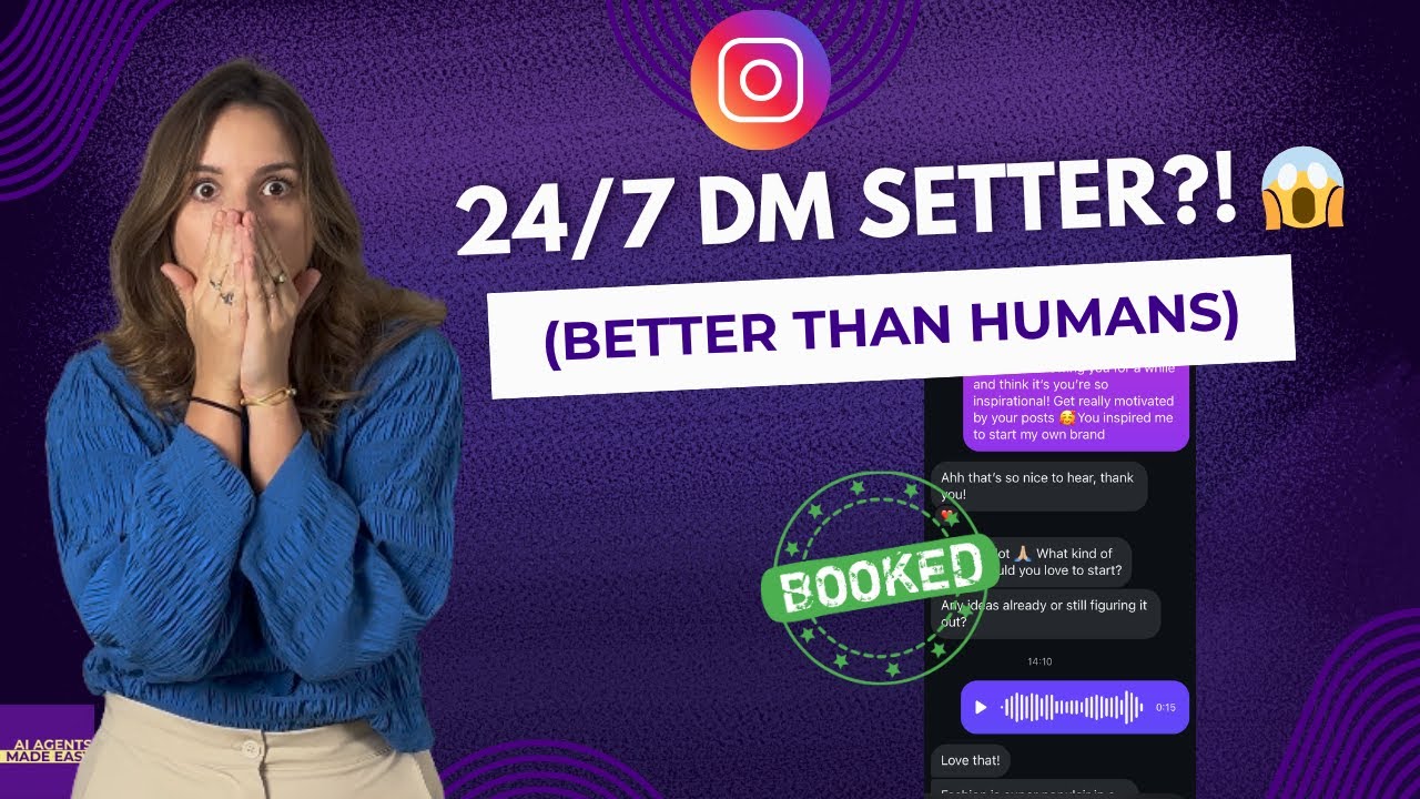 Watch Me Build an Instagram DM AI Appointment Setter That Doubles Appointments! [No Code Needed]