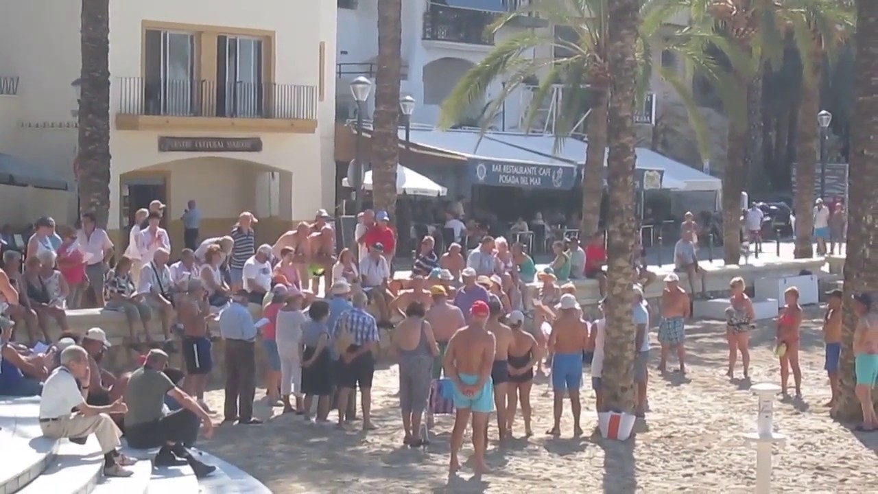 Benidorm Choir on Poniente Beach