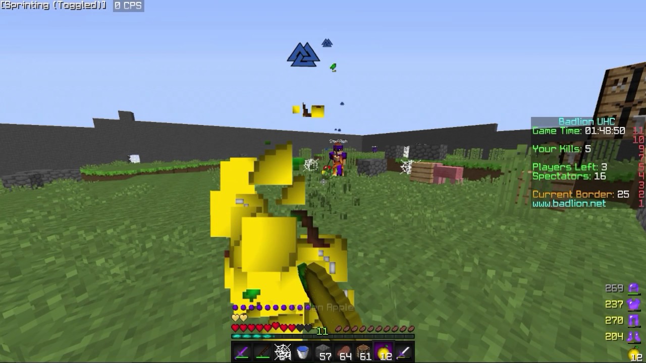 UHC Highlights #6 | Luck (BadlionUHC FFA)  Blqzer
