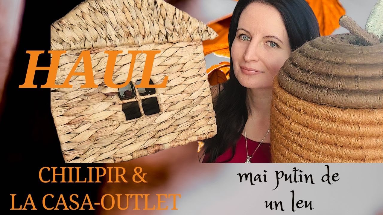 Haul Chilipir Shop & La Casa Outlet | Decoratiuni de toamna si nu numai | Emotii mari