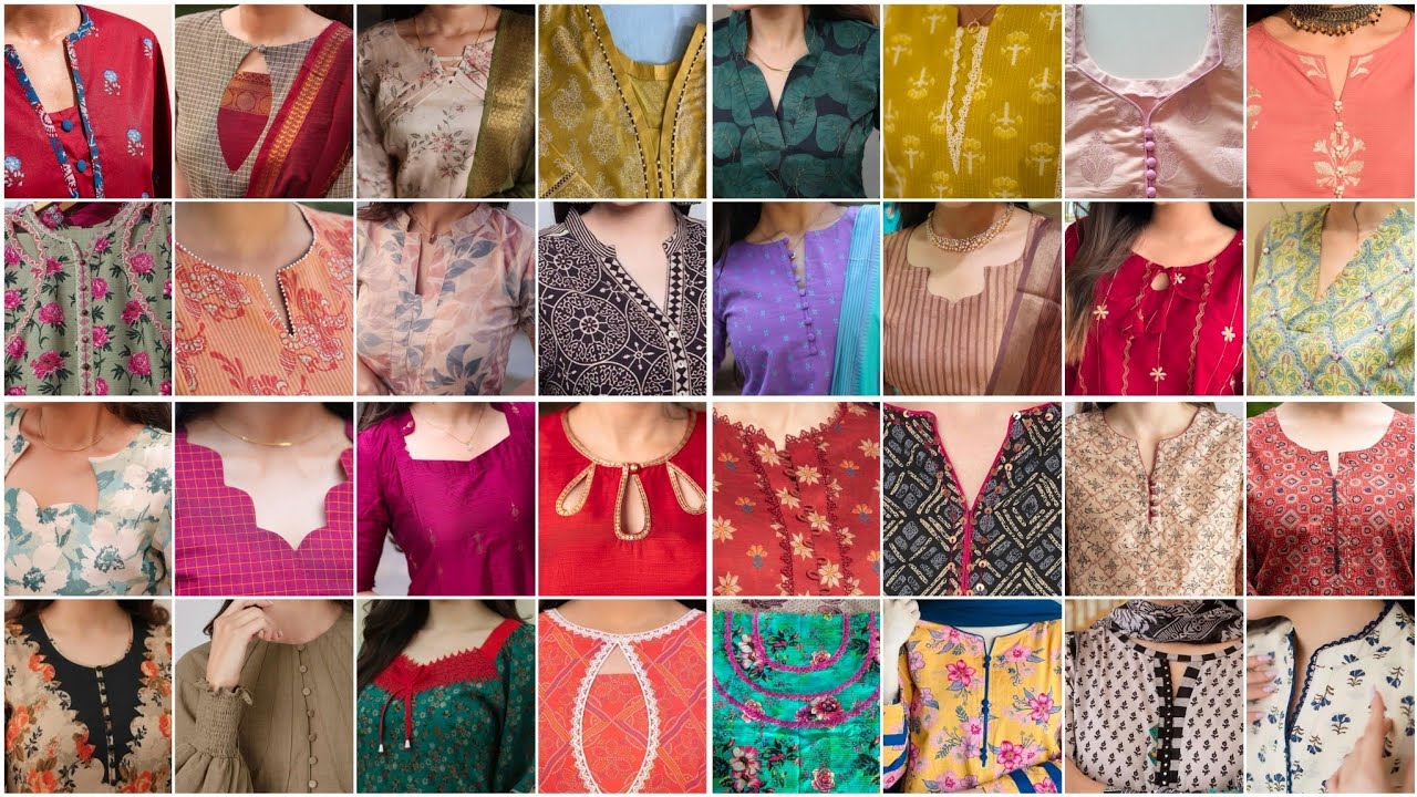 Trendy Neck Designs Using Fabric | Kurti Neck Design Ideas You Must Try 2026