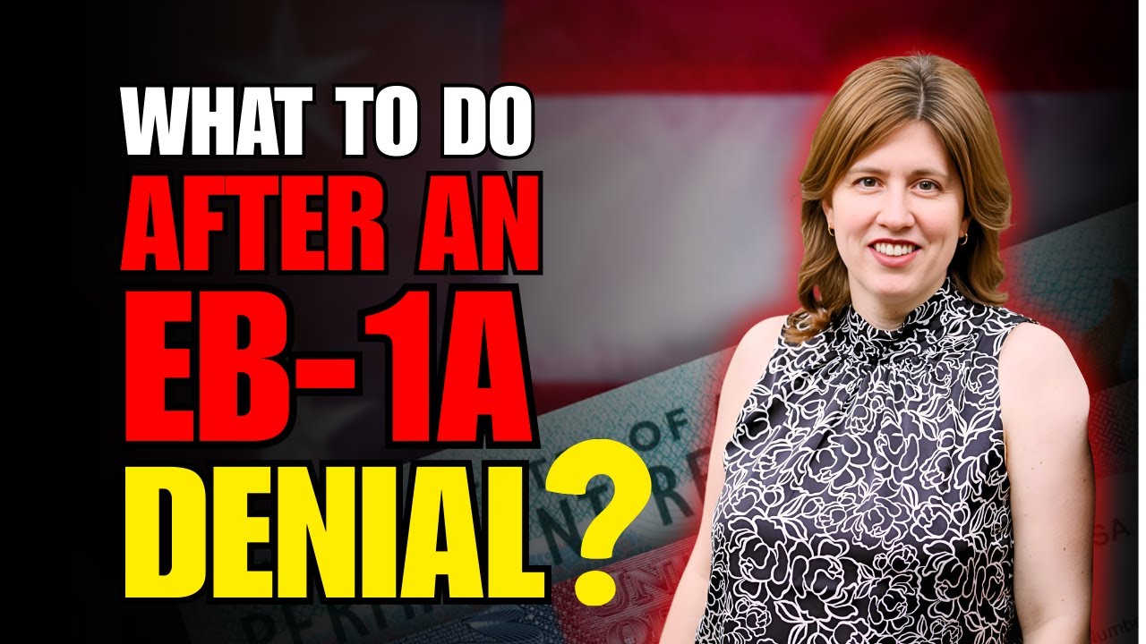 What to Do After an EB1A Denial: Refile, Don&rsquo;t Appeal! | Immigration Attorney Advice