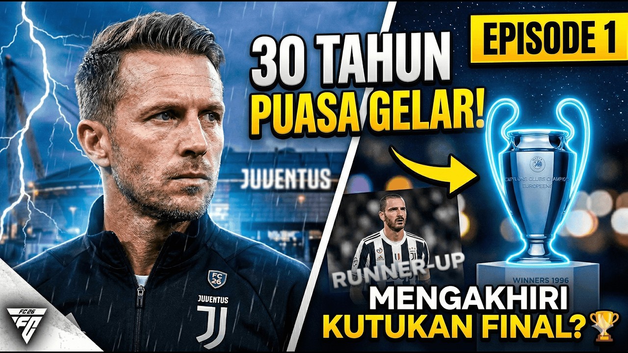 Bisa Gak Skuad Ini Hapus Kutukan 30 Tahun Juventus? (FC 26)