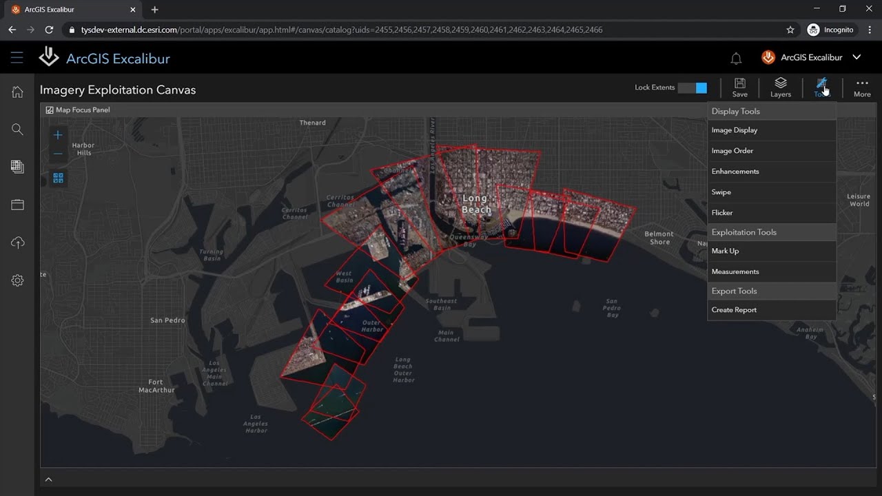 Introduction to ArcGIS Excalibur: Web-based Imagery Exploitation