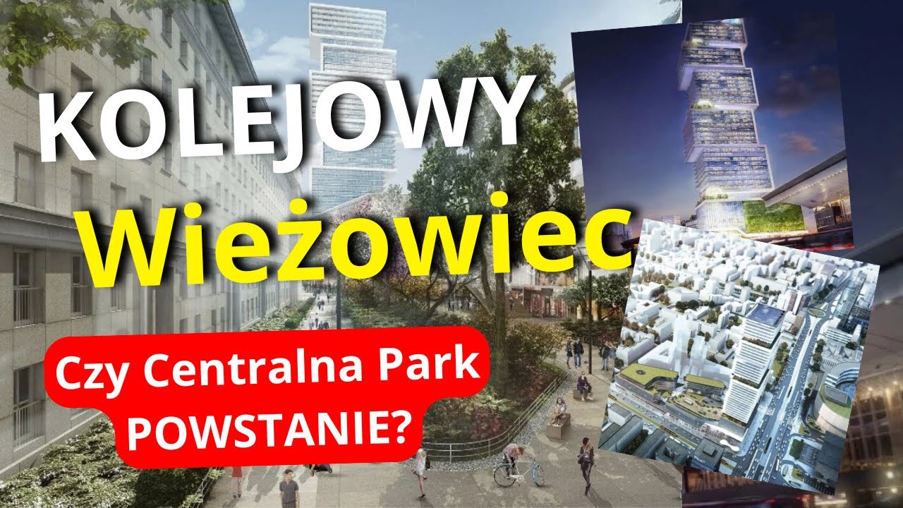 Kolejowy Wieżowiec Powstanie Przy Dworcu Centralnym? Projekty Zapowiadają Nawet 200 Metrową Wieże!