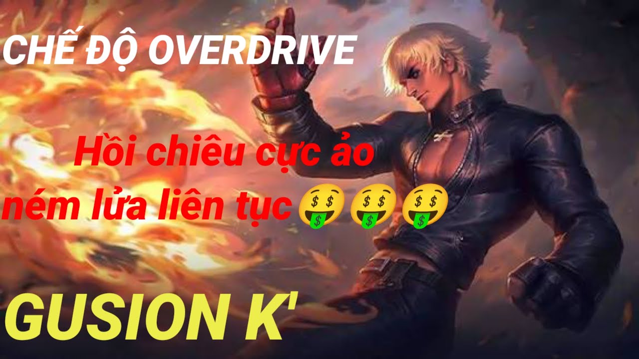 Hồi chiêu liên tục , quẩy tung map cùng GUSION | MLBB OVERDRIVE MODE