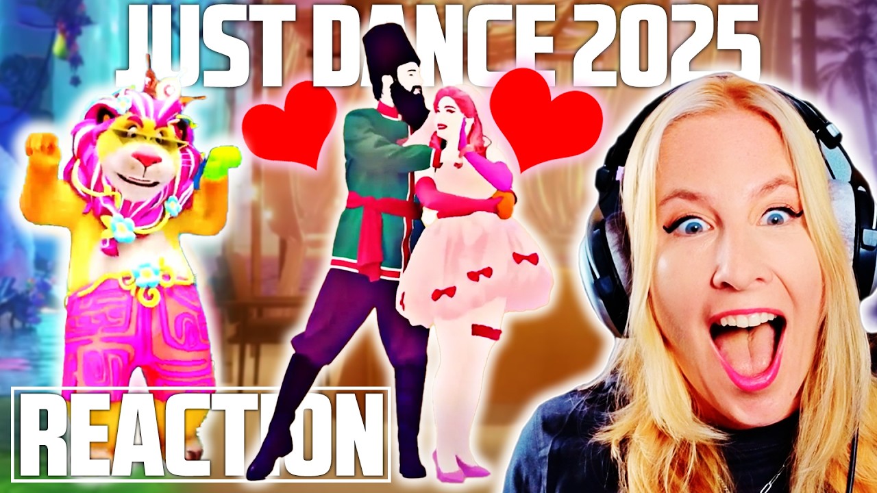 JUST DANCE 2025 TRAILERS REACTION! (part 2, including new LORE about RASPUTIN & the BRIDE 😍)