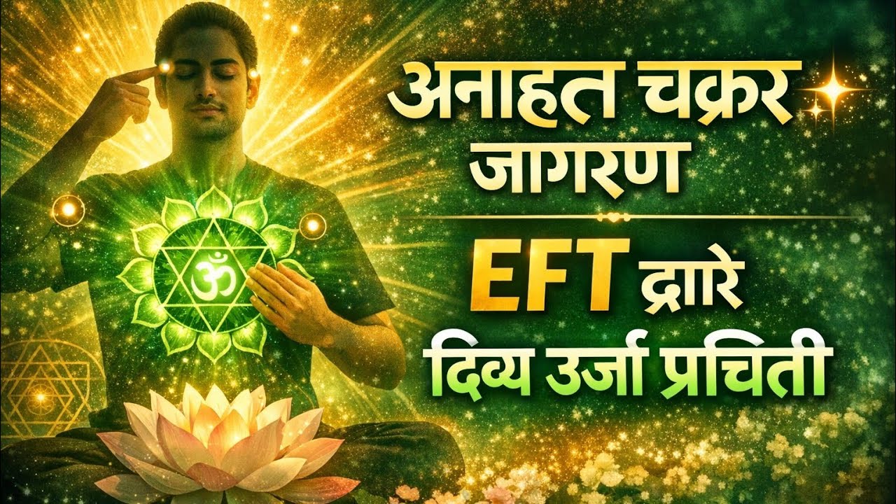 अनाहत चक्र जागरण EFT द्वारे दिव्य ऊर्जा प्रचिती🌹