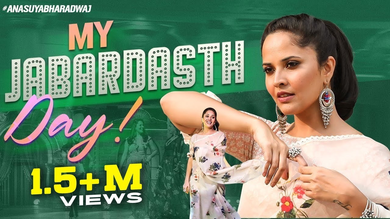 My Jabardasth Day - Full video | Anasuya Bharadwaj | Jabardasth Vlog | Anasuya Latest video 2020
