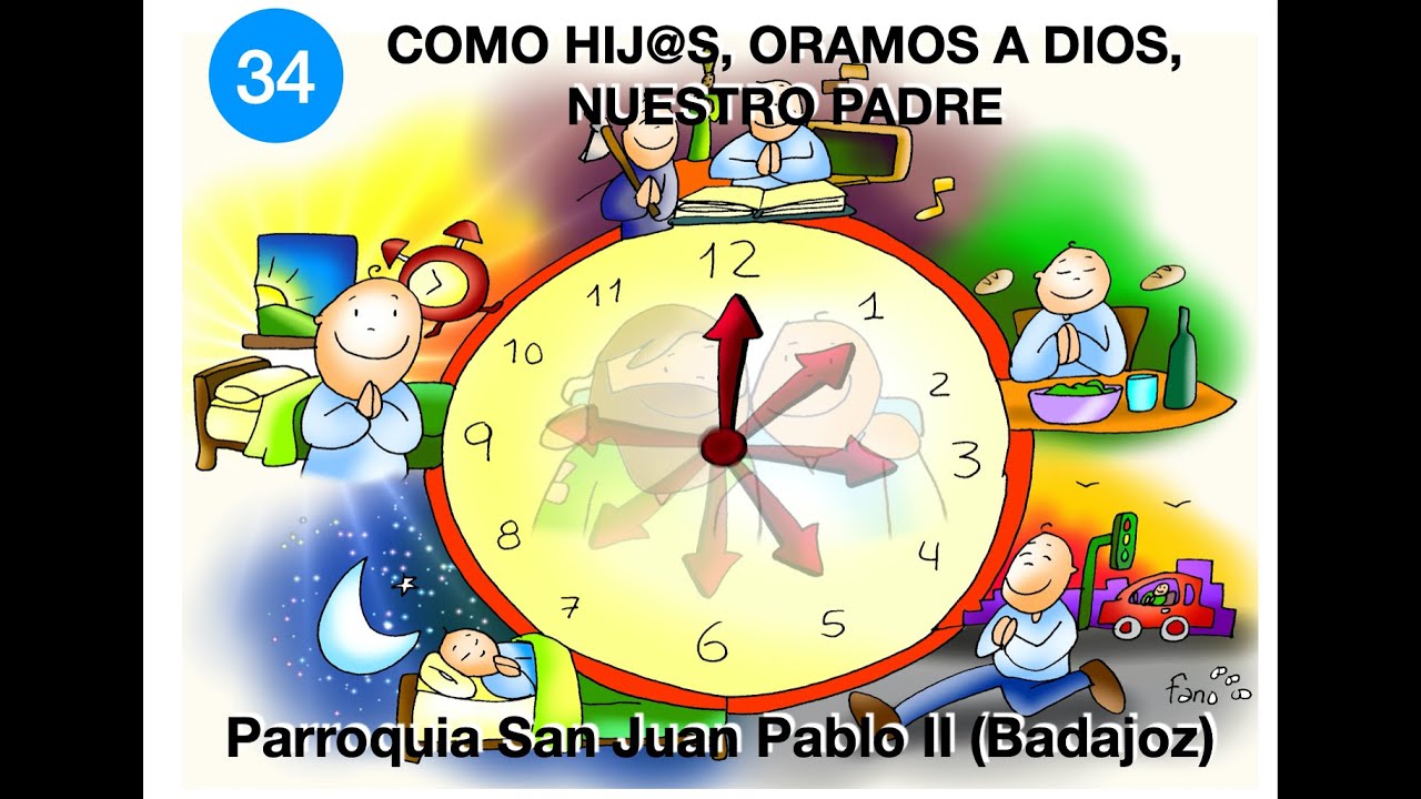 34. COMO HIJOS ORAMOS A DIOS NUESTRO PADRE
