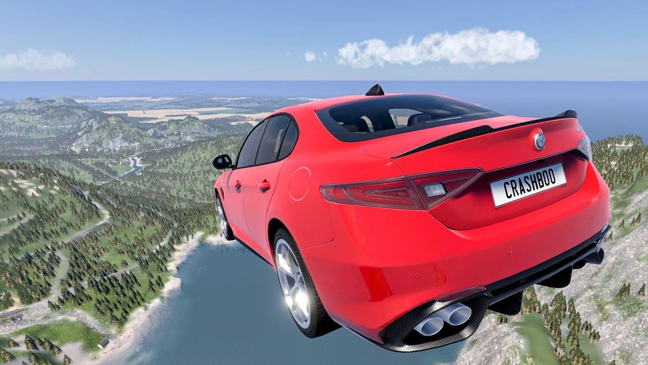 Extreme Jumps #6 &ndash; BeamNG Drive | CrashBoomPunk