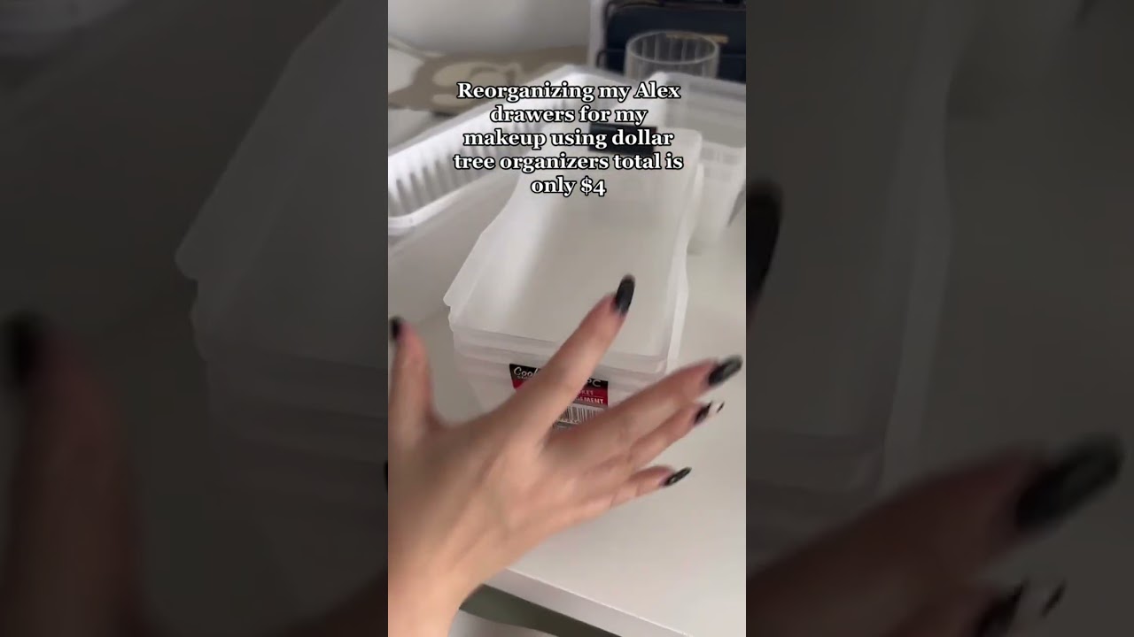 These organizers from dollar tree really come in handy! 