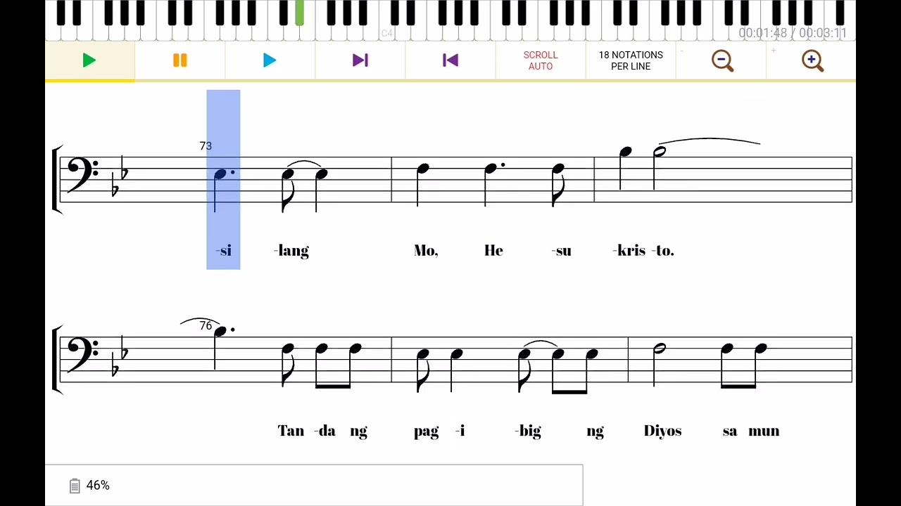 Sumilang sa Buhay Namin (Bass)