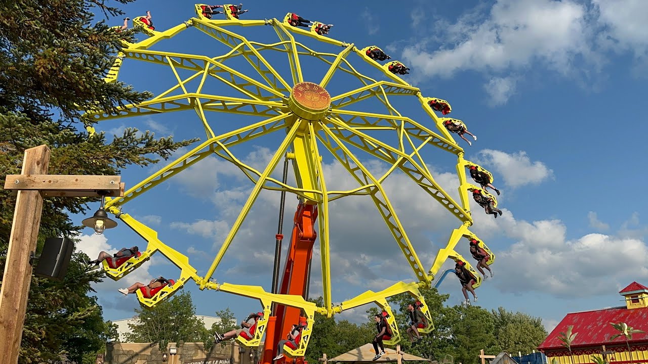 Sol Spin off ride POV (Zamperla Endeavour)