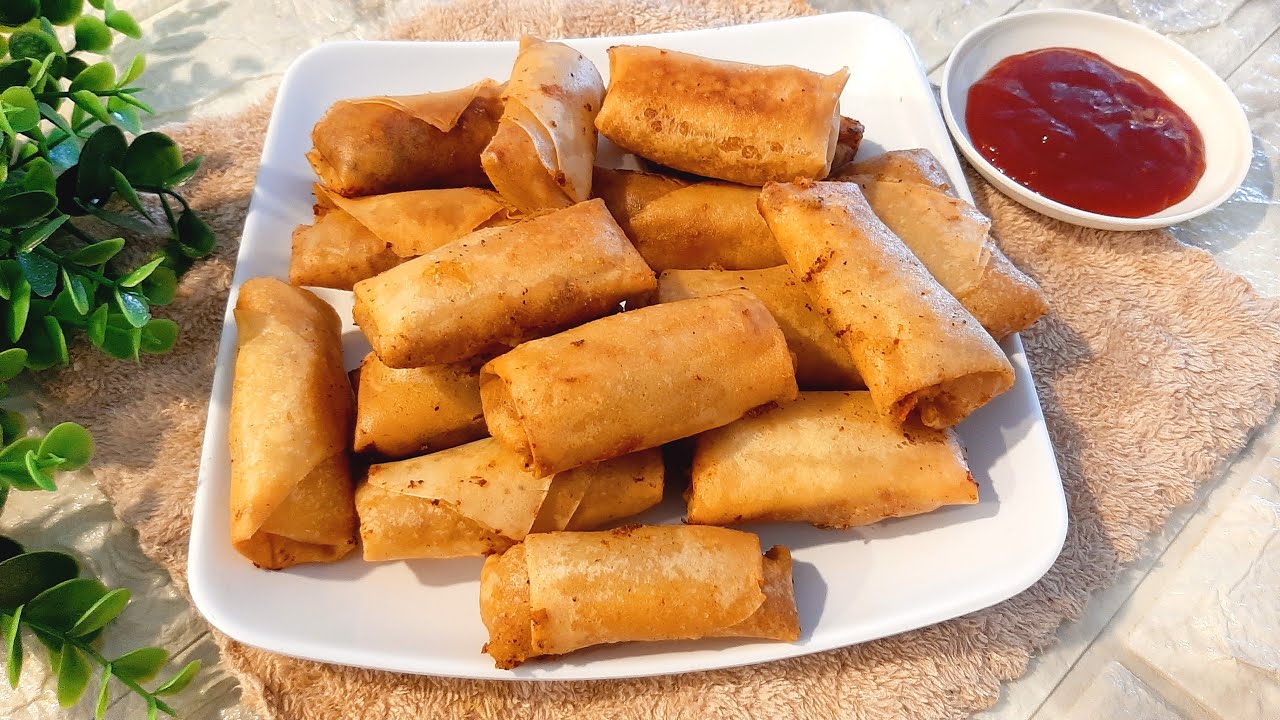 How to Make Cheesy Potato Spring Rolls | Crispy & Delicious! Potato Spring Roll | Snacks Recipe