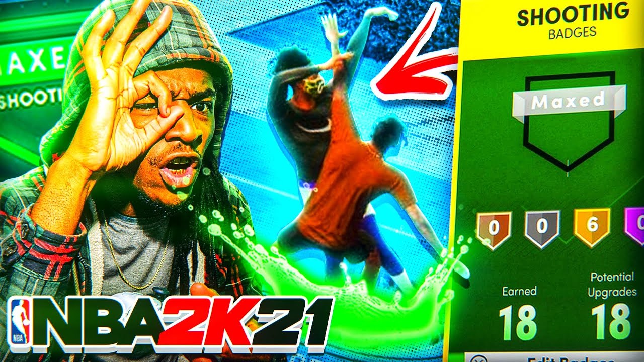 The POWER of MAXED SHOOTING BADGES on NEXT GEN NBA 2K21! BEST JUMPSHOT! I DON'T MISS!