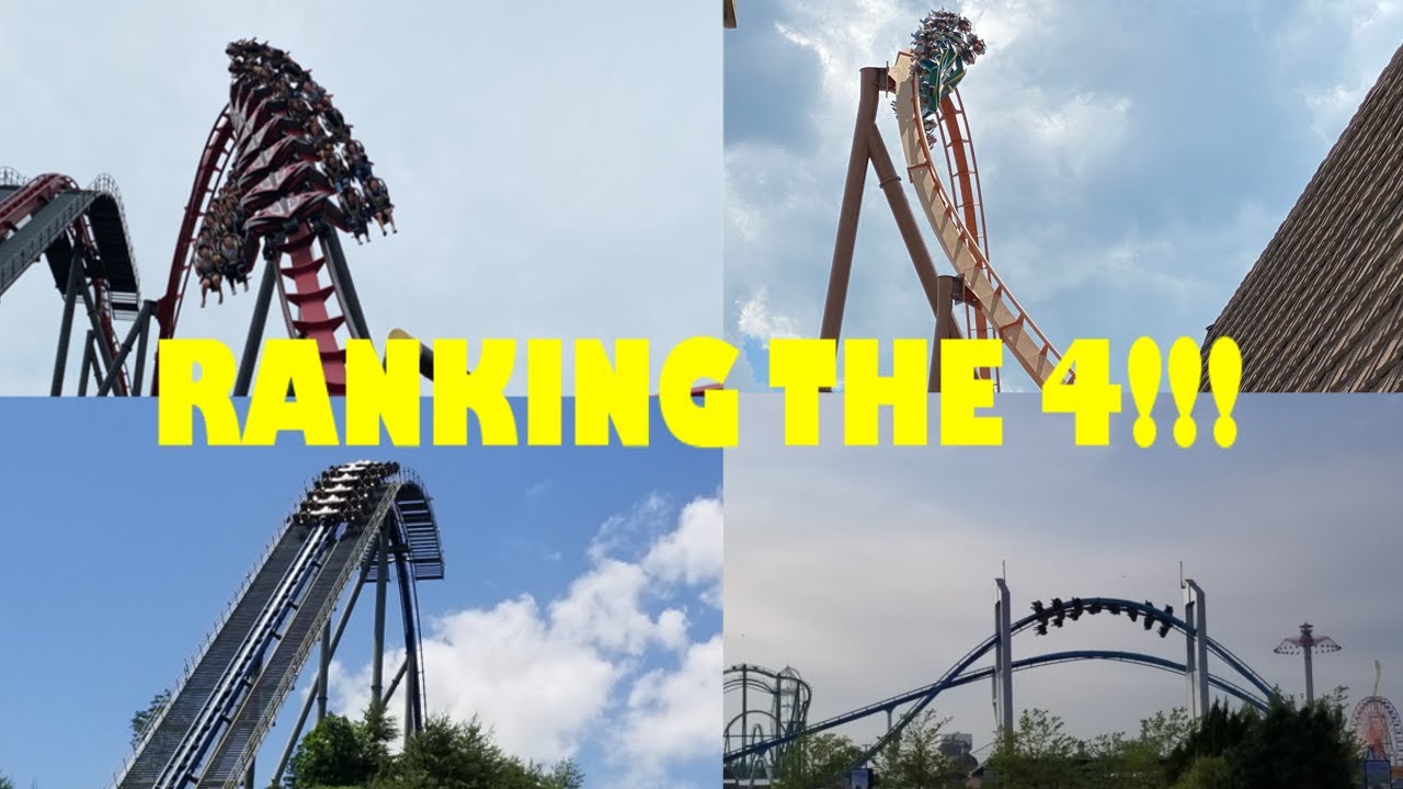 Ranking The 4 US B&M Wing Coasters!!! (Top 4 Wing Coasters)