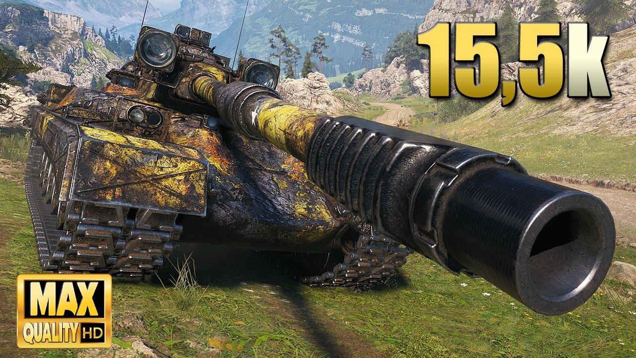 Блэк Рок: Огромный ущерб и драматизм - World of Tanks