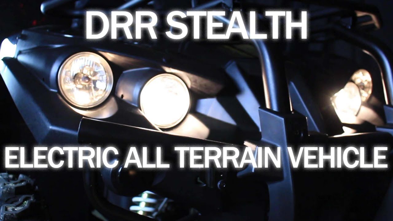 Electric ATV by DRR USA Silent Environmentally Friendly