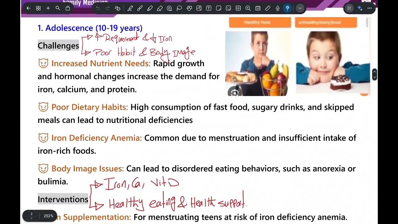 Pract 7 : Nutritional assessment of females
