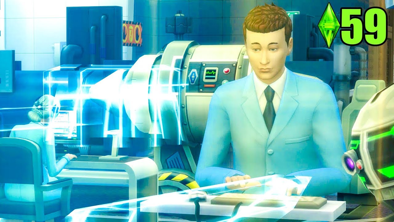 Mein erster Arbeitstag als VERRÜCKTER Wissenschaftler ☆ Sims 4