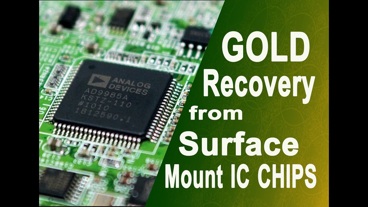 🔄IC Chips recycling, Gold Recovery from IC Chips tutorial (part 1)