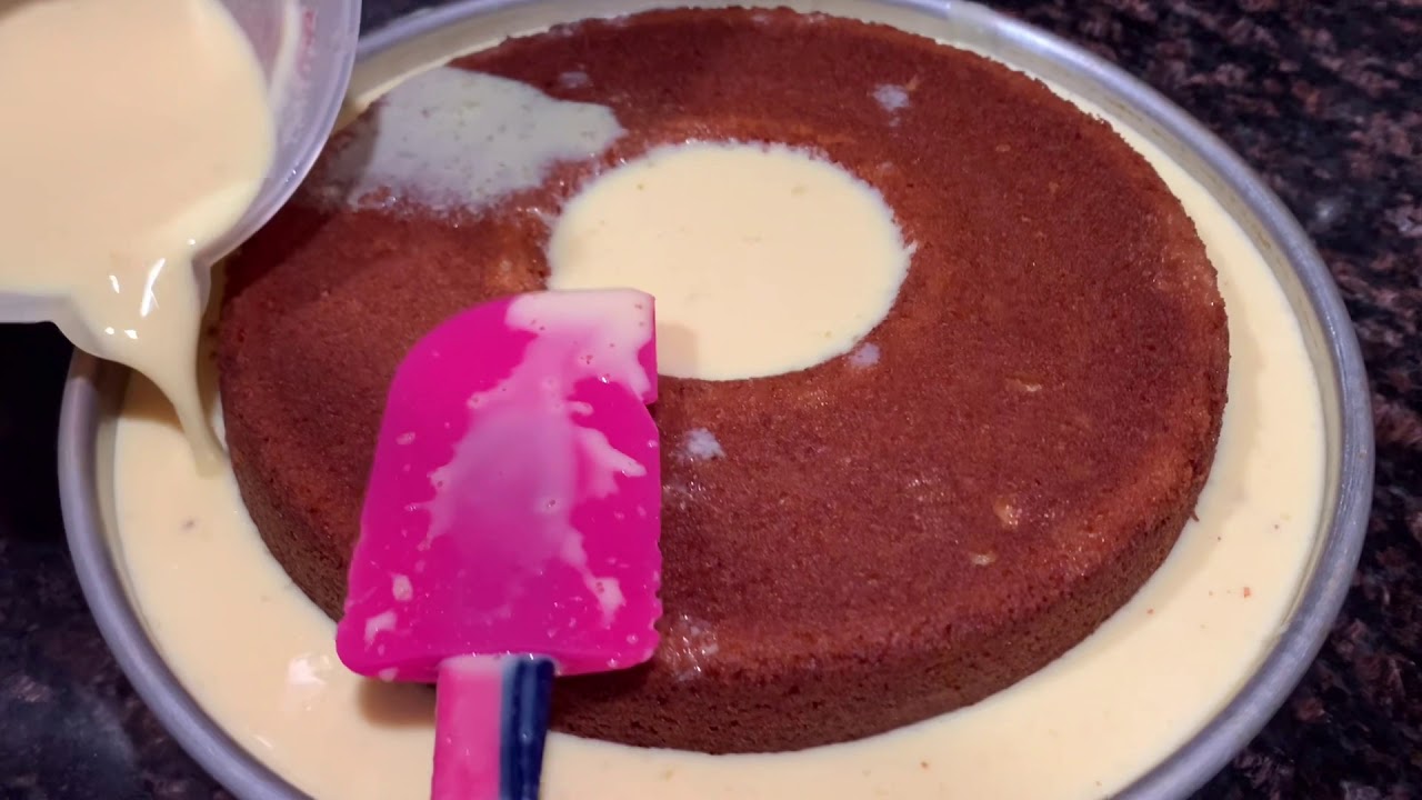 Gelapastel 2 en 1 gelatin vanilla combo with cake inside surprise must watch delicious desert