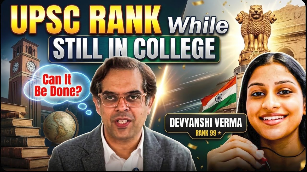 How Devyanshi Verma Got UPSC Rank 99 While Still in College | Candid Conversation with Shekhar Dutt
