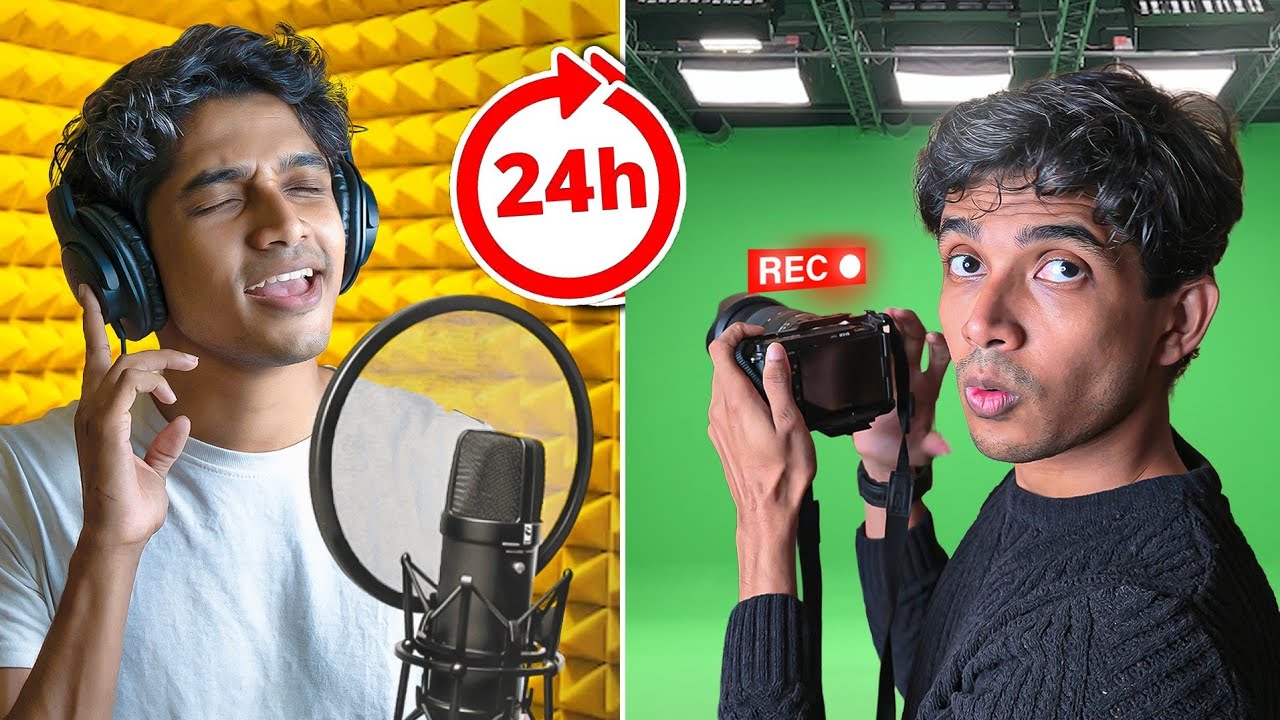 I Made A Music Video in 24 Hours (with ₹0 budget)