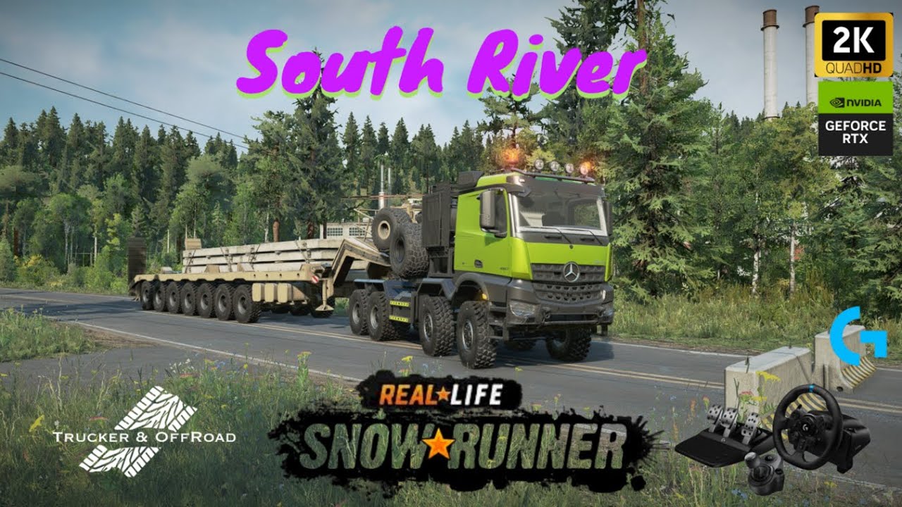 Snowrunner Modmap South River - Highway Haulin 2 от Remoh667 перевод /reallife mod\Privat mods\1