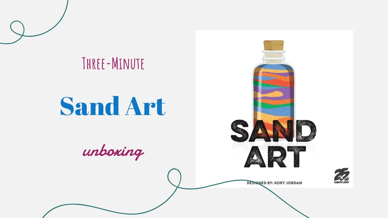 Sand Art - 3-Minute Unboxing