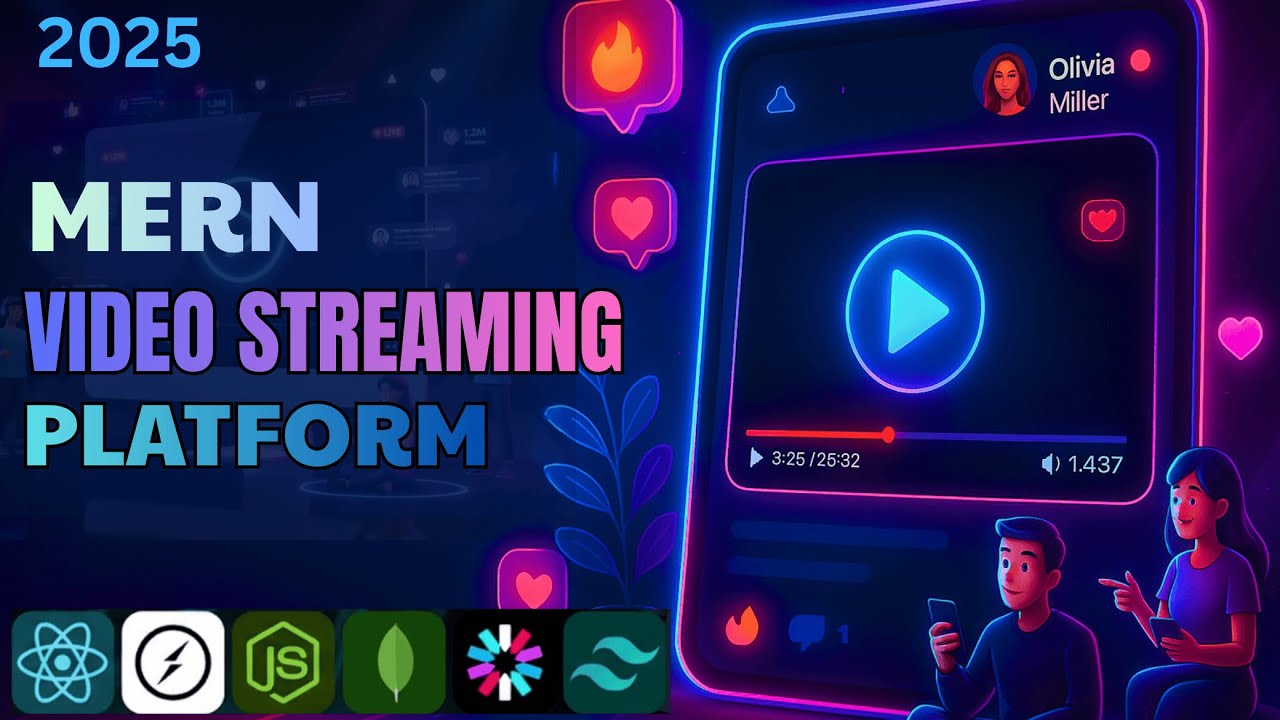 MERN Stack Project: Build & Deploy a Video Streaming Platform (RTK + Tailwind CSS)