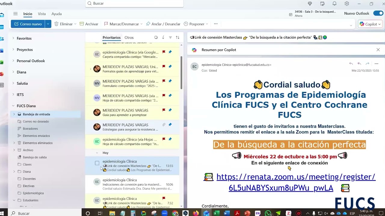 Taller sobre el uso Zotero