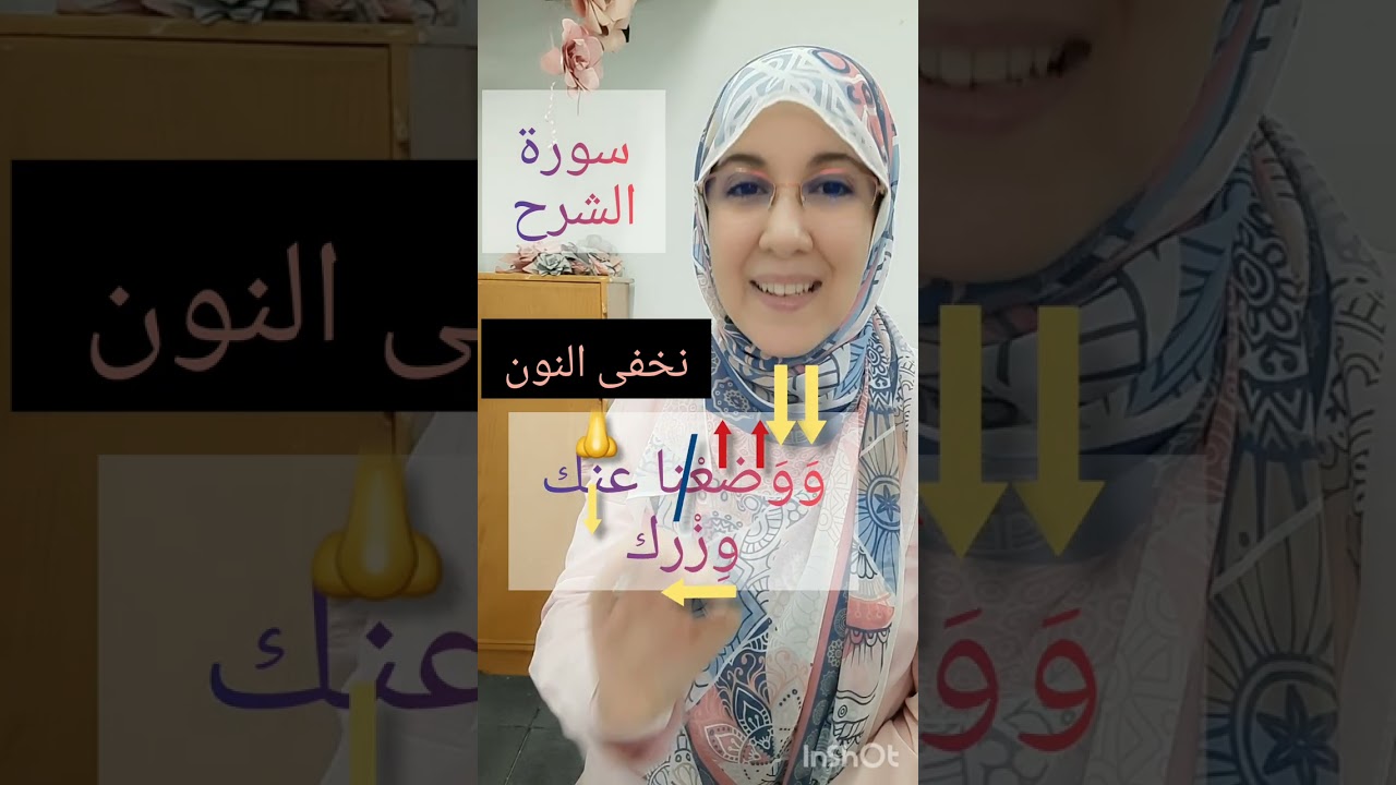 سورة الشرح. حفص عن عاصم من طريق الشاطبية.