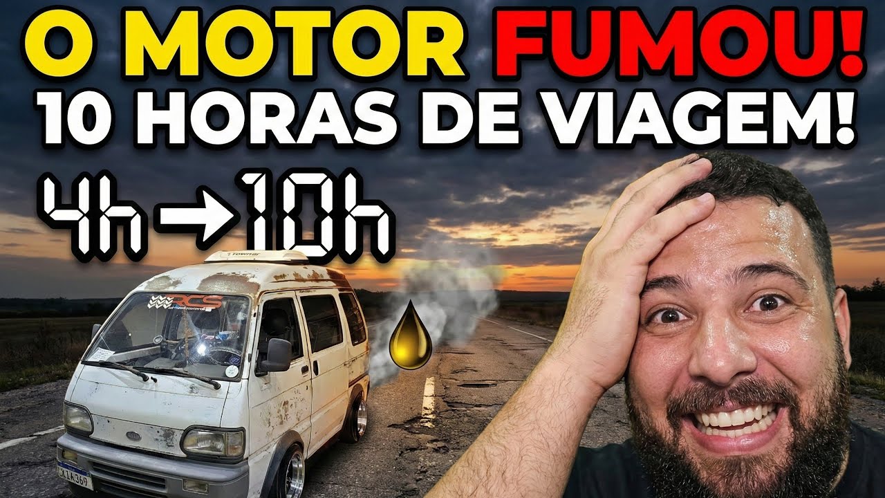 A VIAGEM DE 4H QUE DUROU 10 HORAS! (O Motor da Towner Aguentou?) | TOWNER STANCE 
