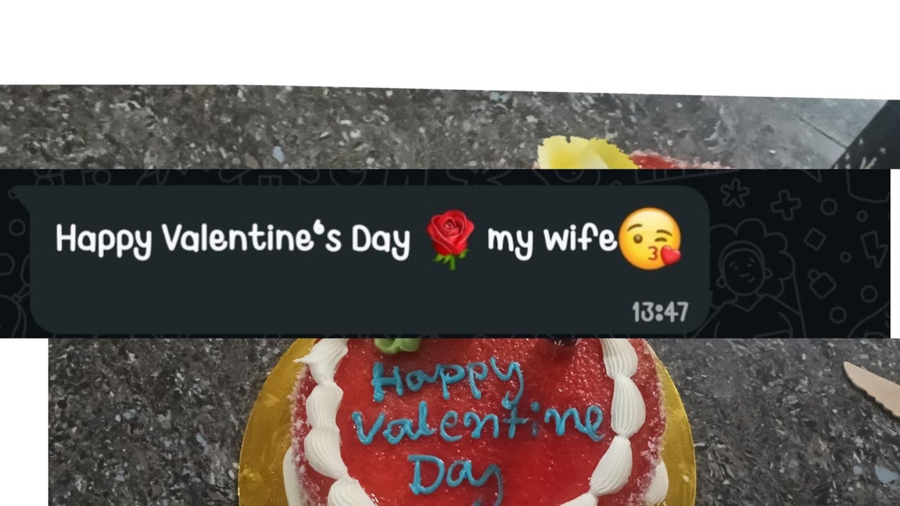 Valentine's day celebration 😍  love u hero 😘