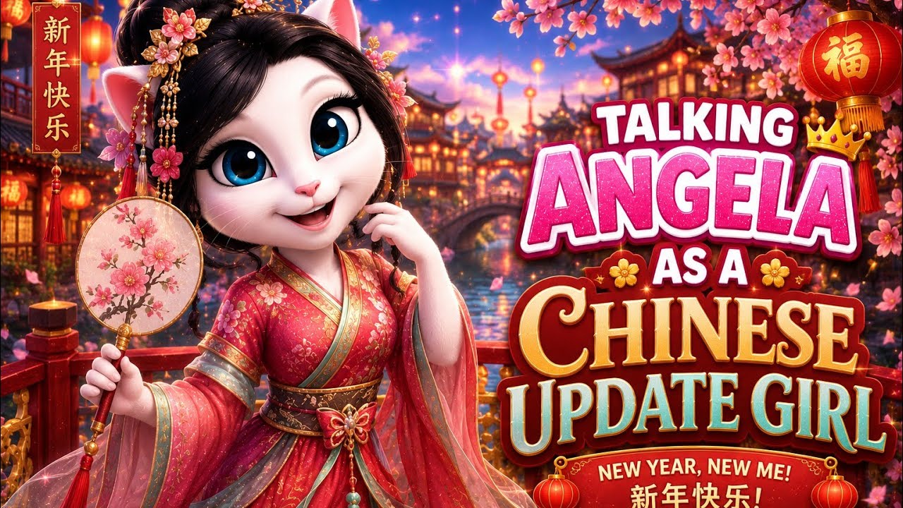 chinese update - my talking angela 2 - makeover 