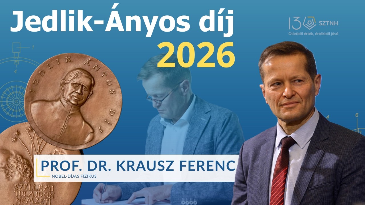 Jedlik Ányos-díj 2026 – Prof. Dr. Krausz Ferenc